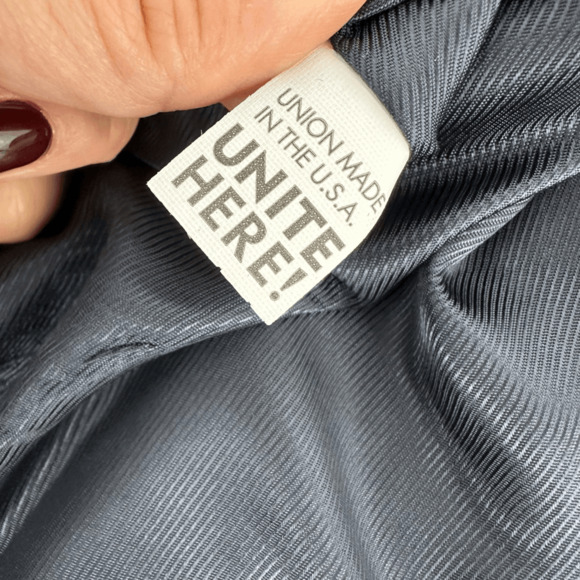 Cremieux Loro Piana Mens Blazer 44L Wool Sport Coat Navy Pinstriped Two Buttons - Picture 5 of 14